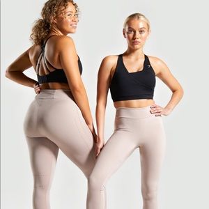 Laser cut gymshark leggings